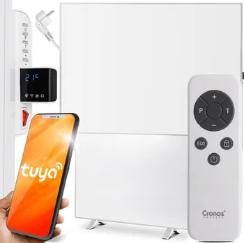 Topidlo CRONOS HEATERS IR topný panel CRONOS Synthelith PRO CRP-300TWP šedý