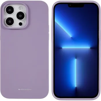 Pouzdro na mobilní telefon Mercury Ochranný kryt na iPhone 15 Pro MAX - Mercury, Silicone Purple