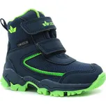 LICO Pauli V 600089 marine/lemon, dětská zimní obuv vel.28