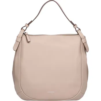 Kabelka Dámská kožená kabelka Gianní Conti Matilda - béžová