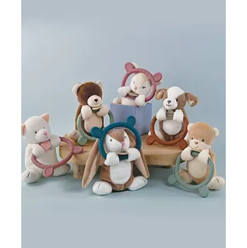 Doudou et Compagnie Paris Doudou Plyšová hračka s kousátkem HOULAHOP 1 ks