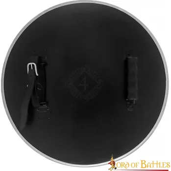 Replika zbraně Lord of Battles Vikingský kulatý štít hnědý 55 cm