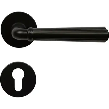 RICHTER dveřní kování RK.K16.FIRENZE (černá) Provedení: PZ (vložkový zámek)