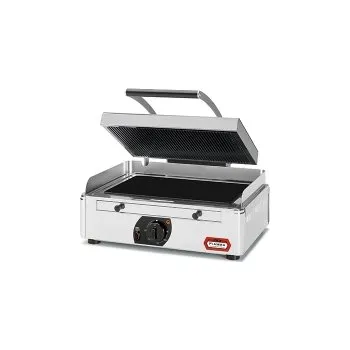 Kuchyňský gril Kontaktní gril sklokeramický CG-6 VITRO , plotny spodní hladká / vrchní rýhovaná