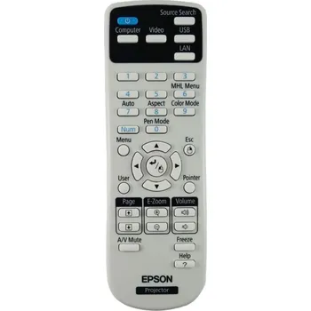 Dálkový ovladač EPSON EB-520, EB-525, EB-530, EB-535, EB-536Wi, EB-570, EB-575, EB-580, EB-585, 1613717 - originální dálkový ovladač