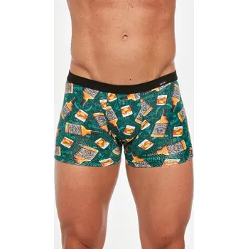 Boxerky pánské boxerky Cornette Tatoo 280/224 Barva: Zelená, Velikost: XL