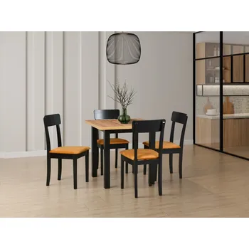 Jídelní set Jídelní set 4+1 Kryštof Vyberte Tkaninu:: Tkanina 1, Vyberte Moření:: Komplet sonoma