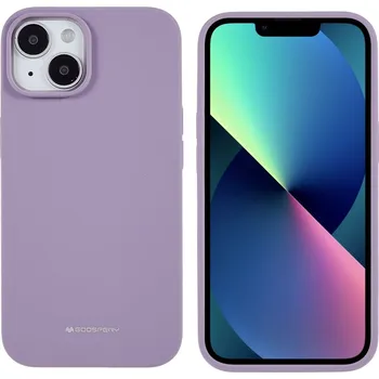 Pouzdro na mobilní telefon Mercury Ochranný kryt na iPhone 15 PLUS - Mercury, Silicone Purple