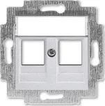 ABB 5014H-A01018 70 Kryt zásuvky komunikační přímé (2x), s kovovým upevňovacím třmenem