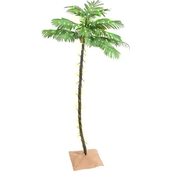 Bytová dekorace vidaXL Palma s 96 teplými bílými LED diodami 180 cm [345138]