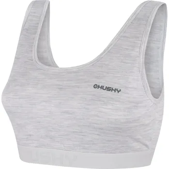 Podprsenka Husky Merino termoprádlo Podprsenka Mebra L XS, light grey