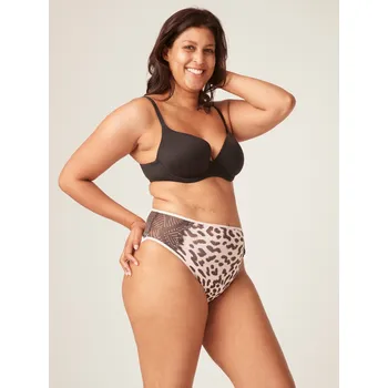 Menstruační kalhotky Menstruační kalhotky Modibodi Sensual French Cut Moderate-Heavy Instinct Pink (MODI4030IP) XL