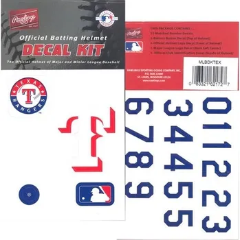 samolepka Samolepky Rawlings MLB Texas Rangers