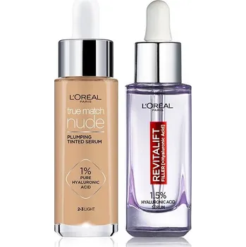 Kosmetická sada L'ORÉAL PARIS True Match Make-up + Toning Serum Set 60 ml