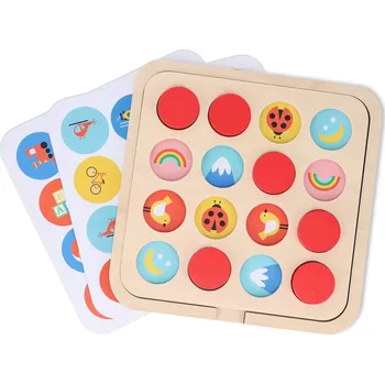 Pexeso Petit Collage Dřevěné multitematické pexeso