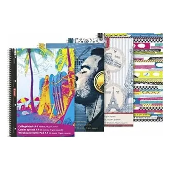 Blok Blok čtverečkovaný Trend (A4)