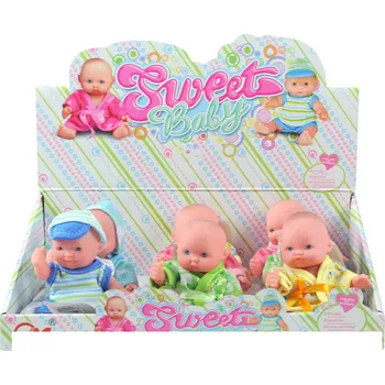 Panenka miminko malé 11cm v župánku 6 druhů | 19