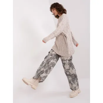 Dámský svetr Badu Dámský klasický svetr Xilenge béžová Univerzální