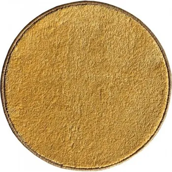 Koberec Kusový koberec Eton Lux žlutý kruh Varianta: Kruh 57 cm - SLEVA