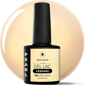 Lak na nehty ENII NAILS Gel lak Ceramic 150 Melange - gelový lak bez HEMA, 10 ml