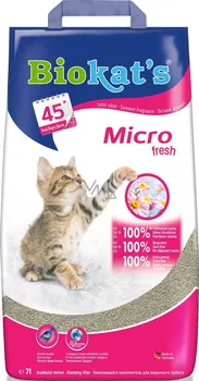 Podestýlka pro kočku Biokat's Micro Fresh letní vůně