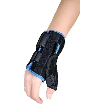 Panop ortéza zápěstí krátká PAN 5.11 - XL levá—Ortéza k fixaci zápěstí a palce ruky volární a palcová dlaha