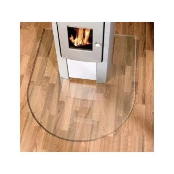 Krbová kamna SKLO POD KAMNA, 8mm 100x120 cm oblouk (21.02.880.2)