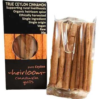 Koření Ceylon Kokonati | Bio pravá cejlonská skořice - celá - 20 g čerstvá - sbíraná a sušená v době sklizně - 20 g