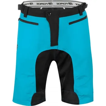 Cyklistické kalhoty kraťasy F MTB-11 odnímatelná vložka, modré XXL 13025