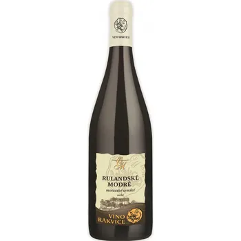 Víno Rakvice Rulandské Modré MZV 0,75l	(holá láhev)