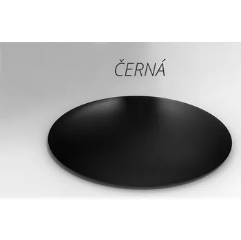 Besco Volně stojící vana z litého mramoru Moya BW Matt 160x70, bílá lesk/černá mat Rozměry (cm): 159x68,4, Typ a barva výpustě: Alcaplast Click-Clack s horním čištěním, černá mat