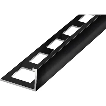 ukončovací lišta ACARA SP3 ukončovací lišta L, PREMIUM, hliník lakovaný černá matná, 11 mm, 2,5 m AAAC 11033-MAT