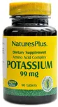 NaturesPlus Potassium 99 mg 90 tbl.