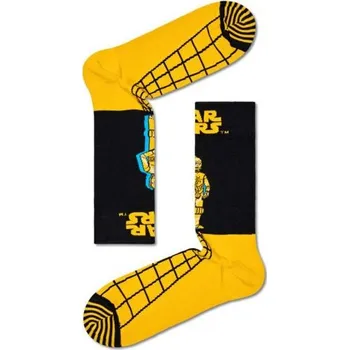 Dámská móda PONOŽKY HAPPY SOCKS Star Wars C-3PO - žlutá - 36/40 + při osobním odběru 265 Kč