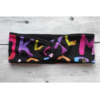 Organizér oblečení Čelenka zimní barevná písmena - Houba