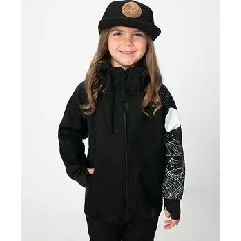 Chlapecká bunda Dětská softshellová bunda Drexiss s fleecem Diamond beach velikost 152-158