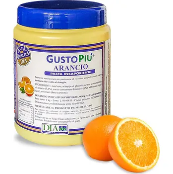 Pasta ochucovací GustoPiú, pomeranč 1 kg/dóza