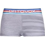Ortovox 185 ROCK'N'WOOL HOT PANTS W grey blend L; Šedá kalhotky + DÁREK DLE VÝBĚRU!