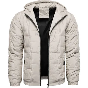 Pánská bunda Recea Pánská džínová bunda Hellennan béžová XXL