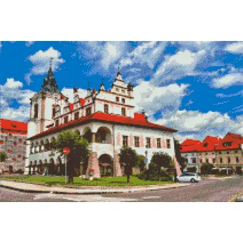 Diamantové malování Diamantové malování - Levoča Velikost: 40x60cm, Rámování: Pouze srolované plátno, Diamanty: Kulaté