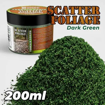 Plastikový model Scatter Foliage – Dark Green (200 ml)