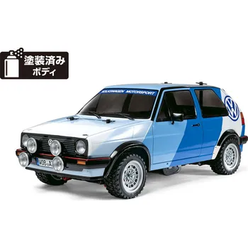 RC model 1:10 Volkswagen Golf II GTI 16V Rally MF-01X Chassis (stavebnice)