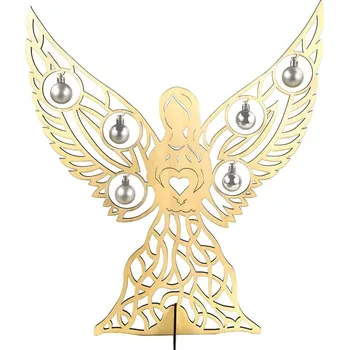 Amadea 25708-0I dřevěný 3D anděl s…