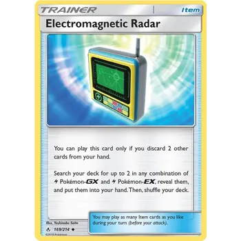 Sběratelská karetní hra Electromagnetic Radar 169/214 - Unbroken Bonds Typ karty: Non-Holo