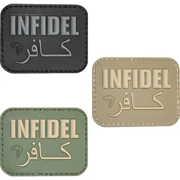 Nášivka Viper Nášivka INFIDEL gumová Zelená