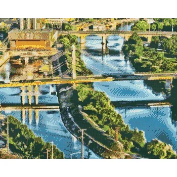 Diamantové malování Diamantové malování - Würzburg Velikost: 40x50cm, Rámování: Pouze srolované plátno, Diamanty: Kulaté