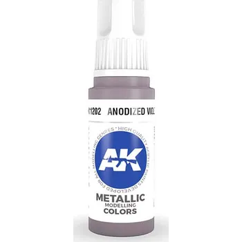 Modelářská barva AK Interactive: General Series - Metallic Anodized Violet 17ml