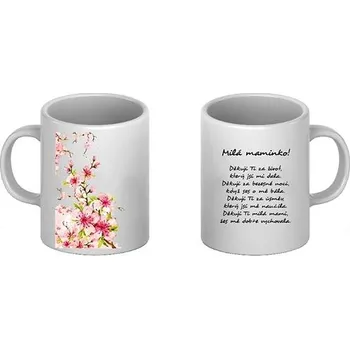 Banalita Hrnek s textem pro maminky 450 ml - Milá maminko!