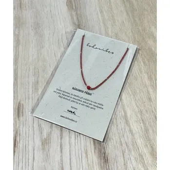 Náramek Náramek přání s korálem - Bohovibes 0001447