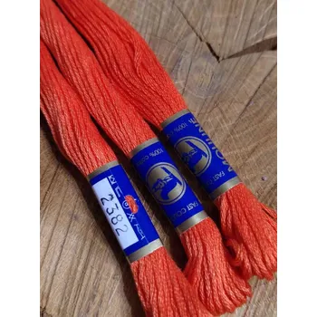 Příze Příze vyšívací Mouline Niťárna 2382 mrkvová